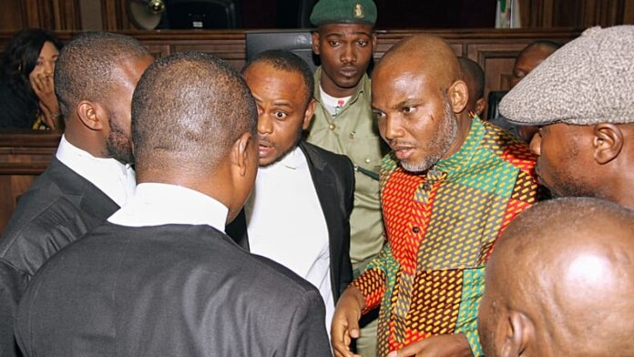 Nnamdi Kanu Sentenced to Life in Nigeria Over Terror Charges Nnamdi Kanu Sentenced to Life in Nigeria Over Terror Charges