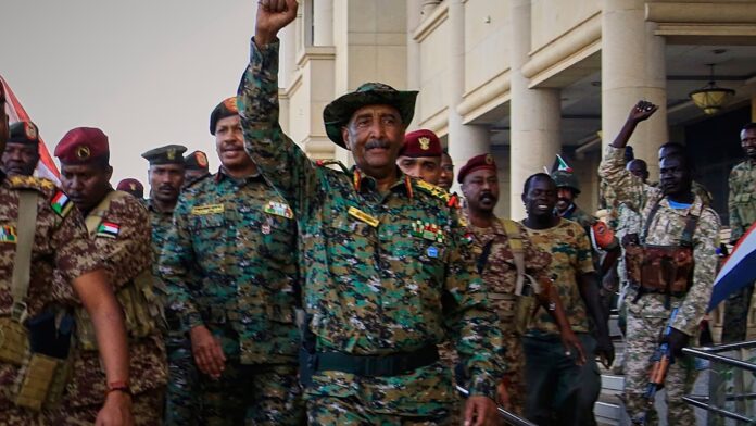 On Saturday, General Abdel-Fattah Burhan, Sudan’s military chief, visited a displacement camp sheltering thousands who fled the besieged city, offering a rare glimpse into the suffering endured by civilians.