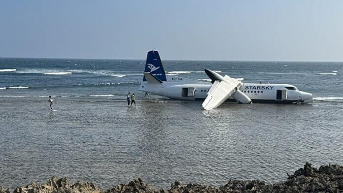 Somali Passenger Plane Veers Off Runway After Crash‑Landing