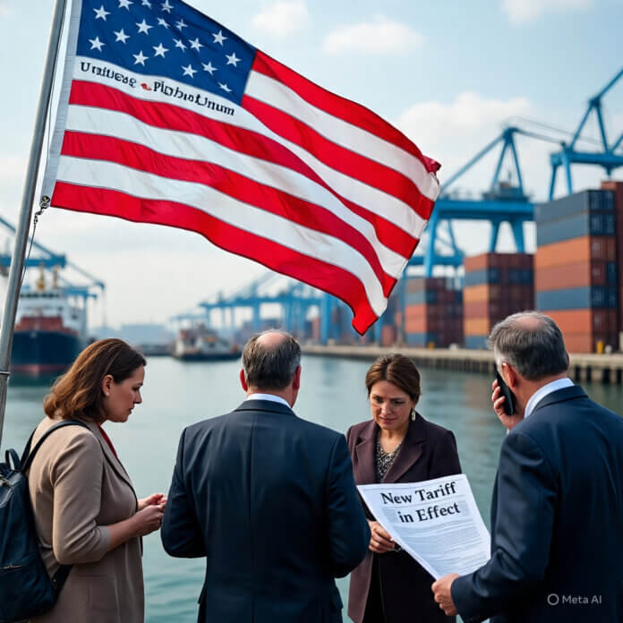 donald2 Trump's new tariff comes into effect at lower than expected rate