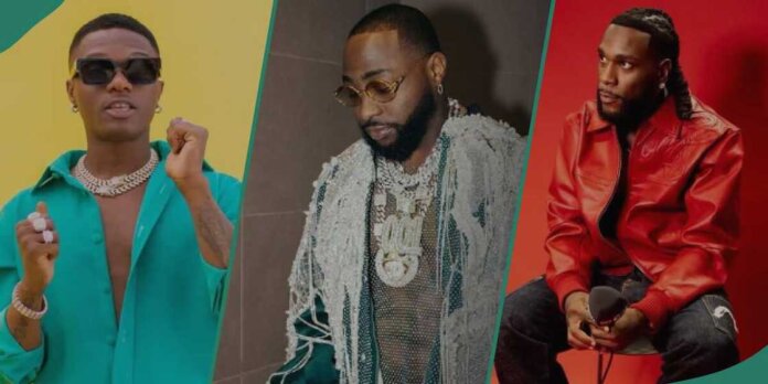 Davido, Wizkid, Burna Boy Lead 2026 Headies Nominations