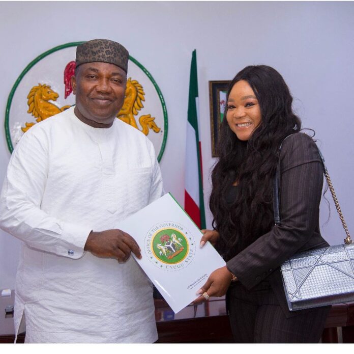 Enugu gov names Nollywood’s Eucharia Anunobi, Rachael Okonkwo aides