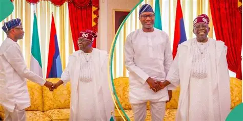 Tinubu, Otedola meet at private dinner in France Tinubu, Otedola meet at private dinner in France